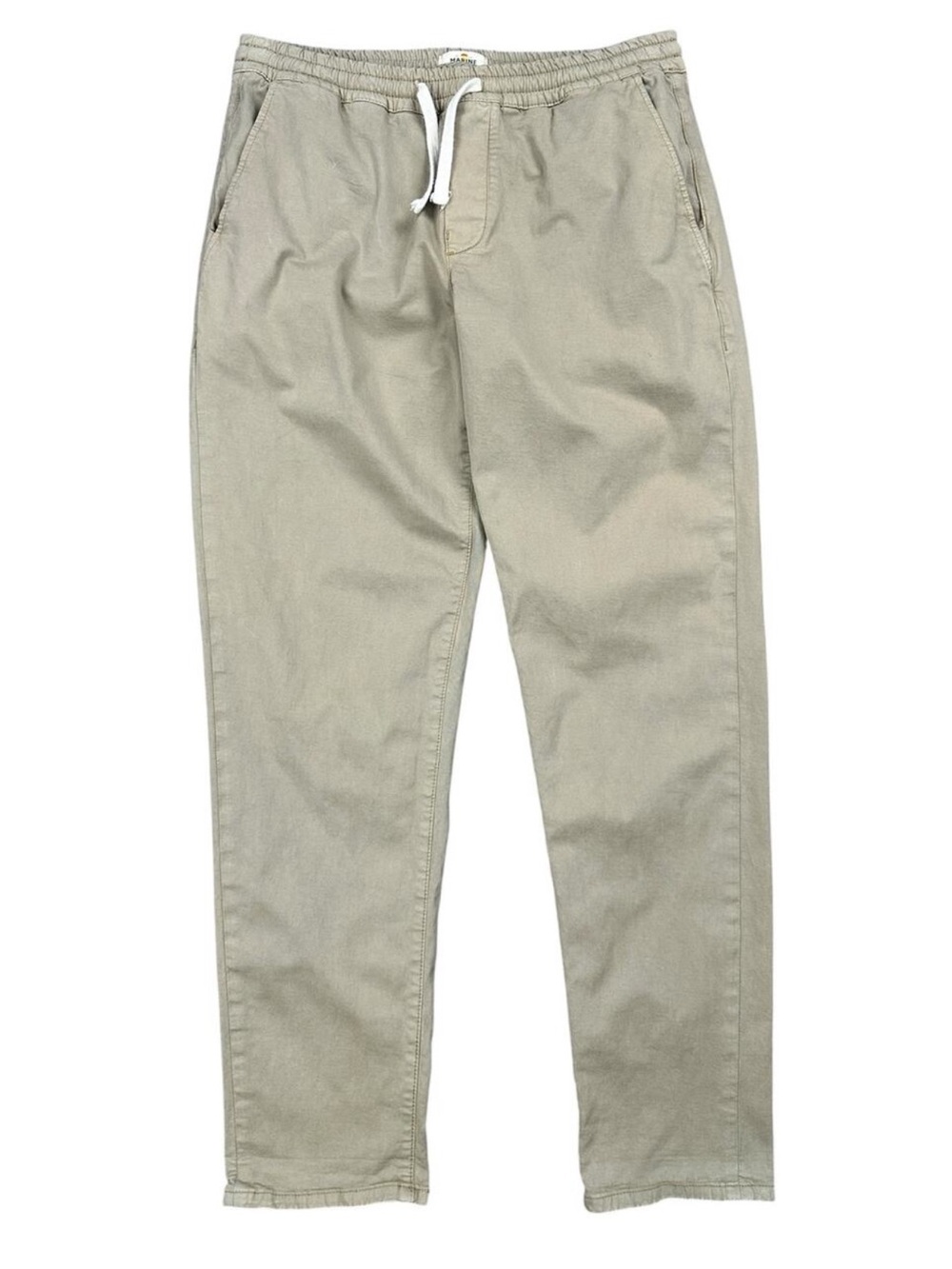 Marine Layer Saturday Athletic Fit Beach Pant Tan — Size Medium